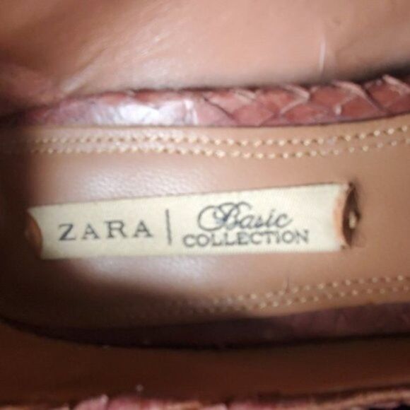 Zara Basic Collection Snakeskin heels - Picture 8 of 8